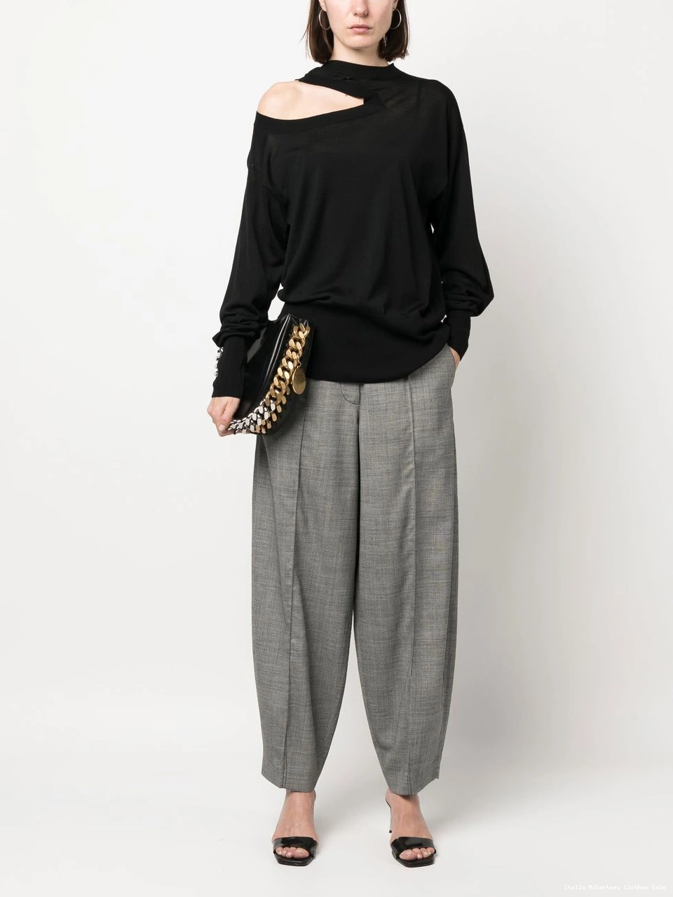 Affordable Women top McCartney knitted out-detail Stella cut 0703